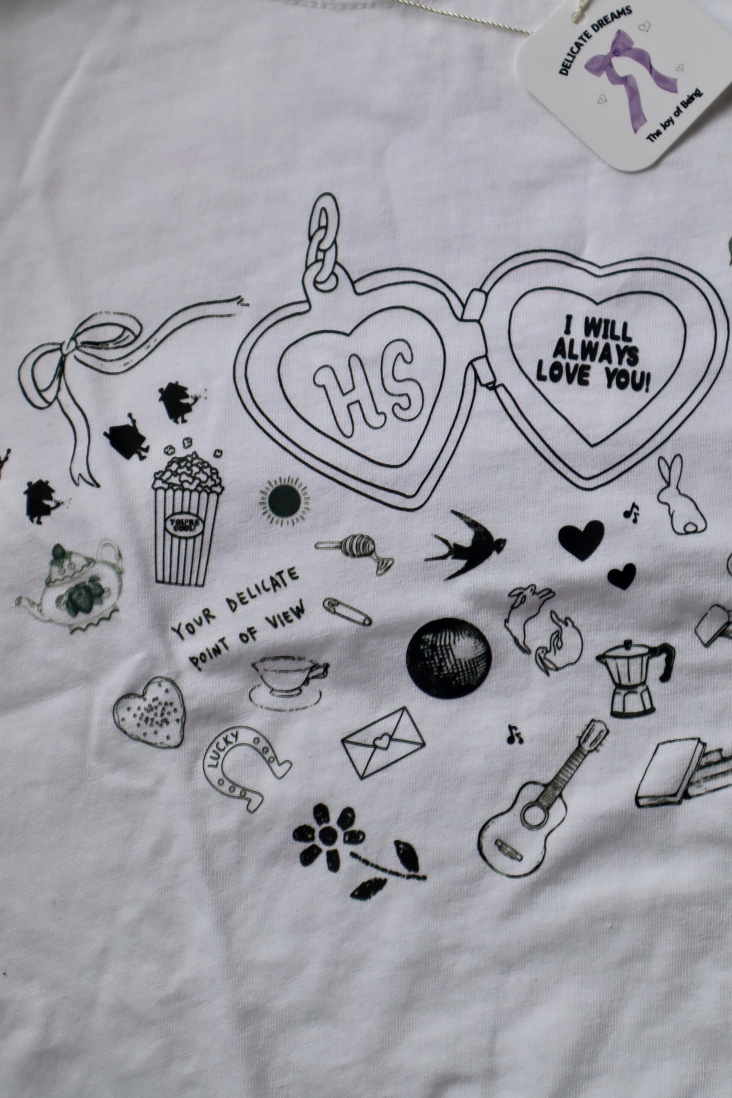 HS Locket Fitted Tee