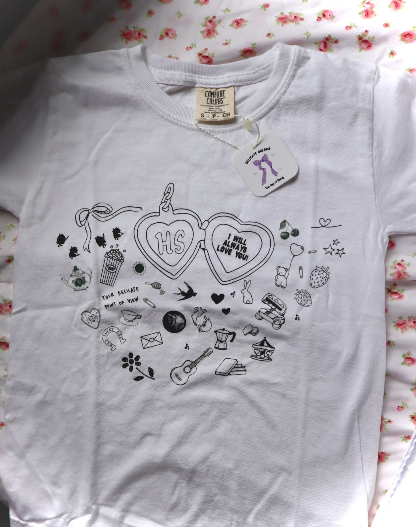 HS Locket Fitted Tee