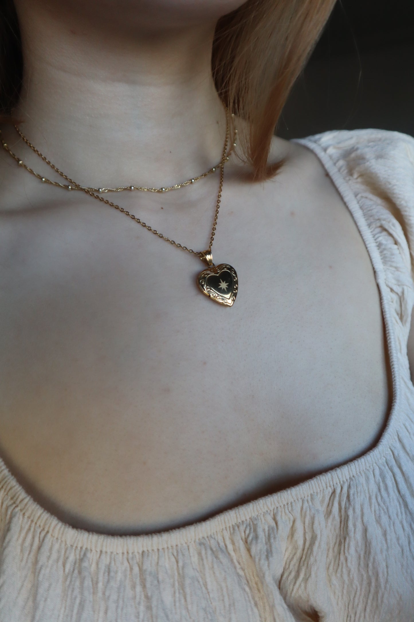 Delicate Locket Necklace