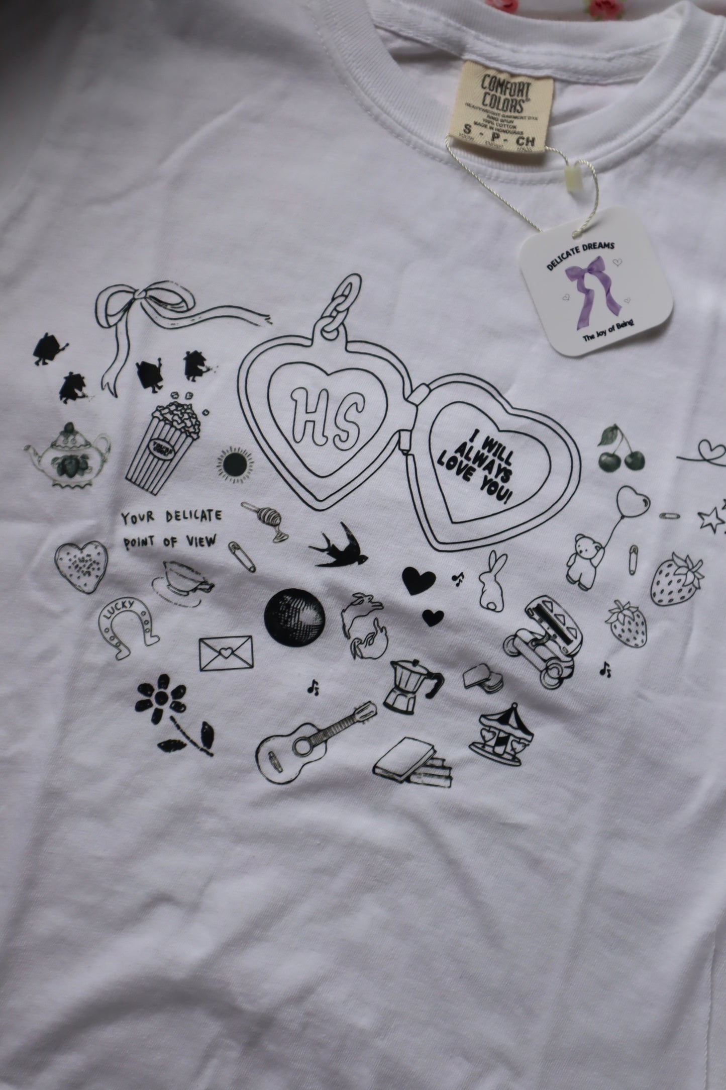 HS Locket Fitted Tee