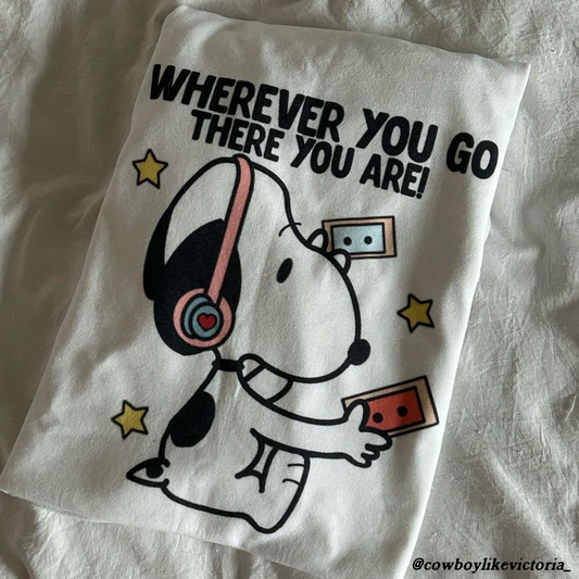 Wherever You Go Fitted Tee